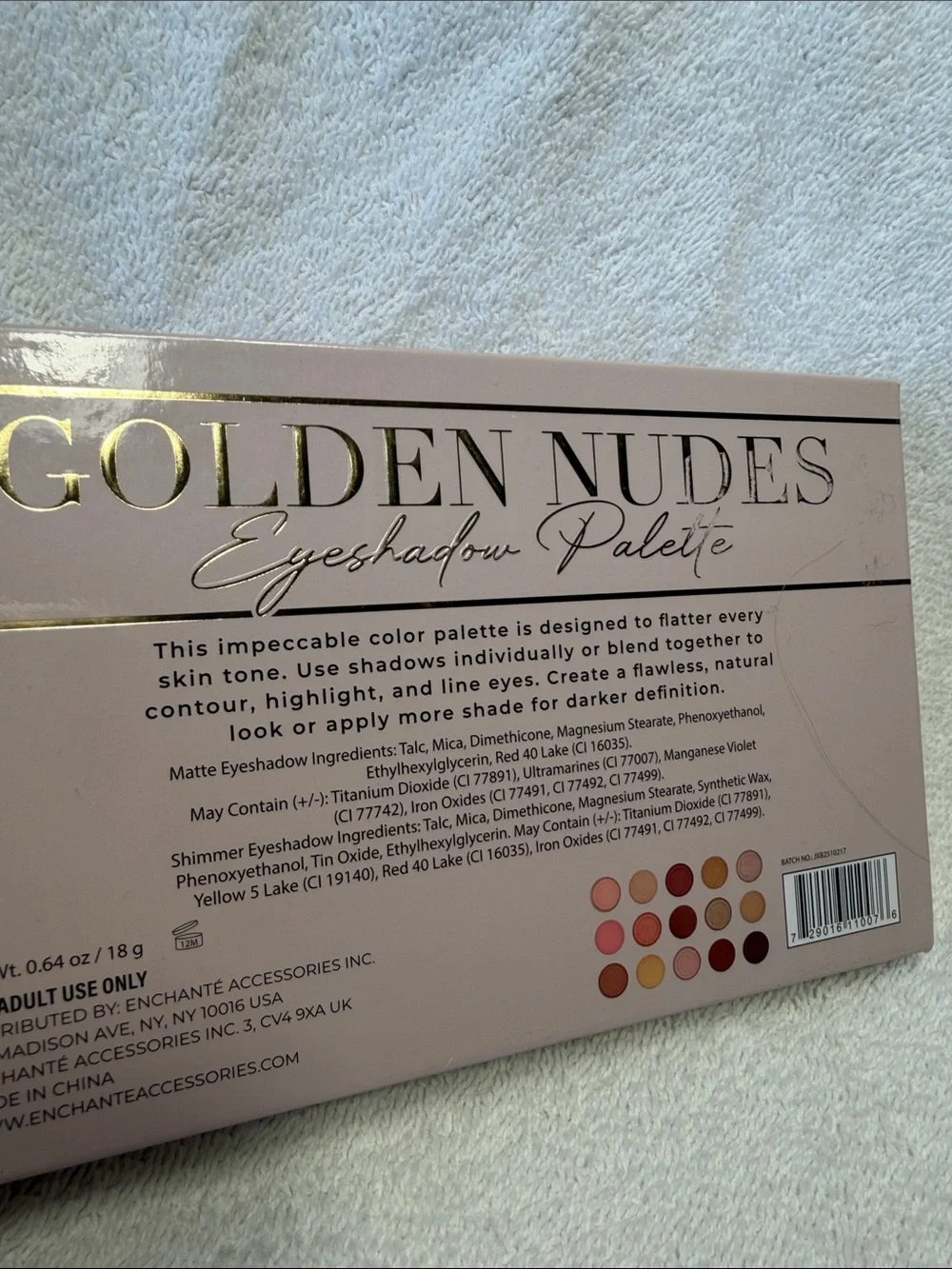 🌻5 for $30🌻 Golden Nudes 15 Shade Eyeshadow Palette